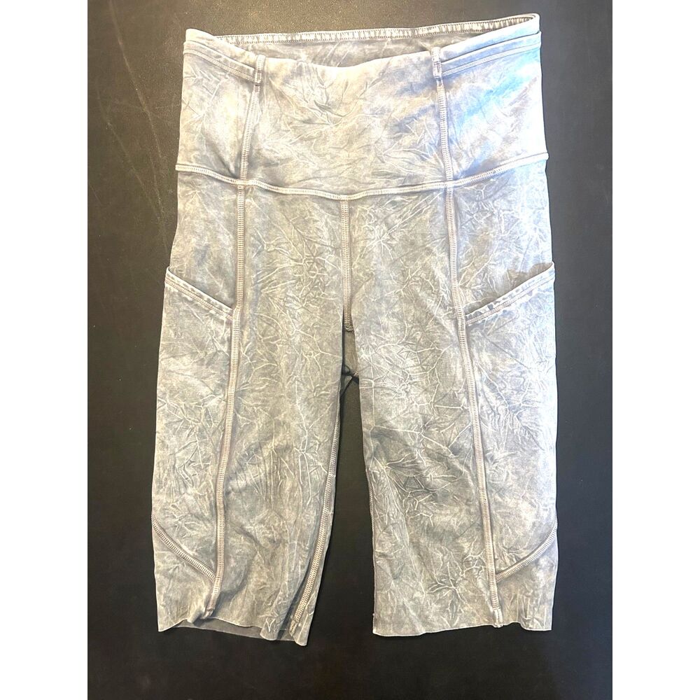 Lululemon Fast Free Short 10" Ice Dye Womens Size 2